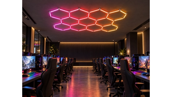Eleven-cell RGB ceiling fixture in gaming hall_1791450218.png